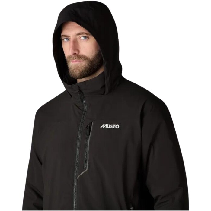 2024 Musto Hombres BR1 Primaloft Chaqueta De Capa Intermedia 82580 - Black